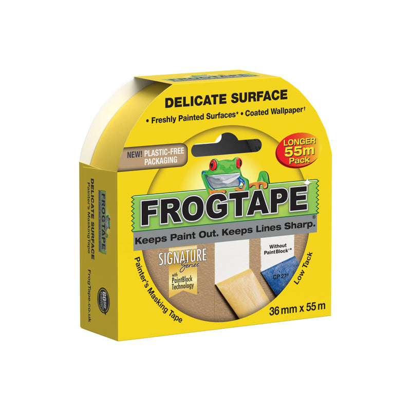 FrogTape® Delicate Surface Masking Tape 36mm x 55m