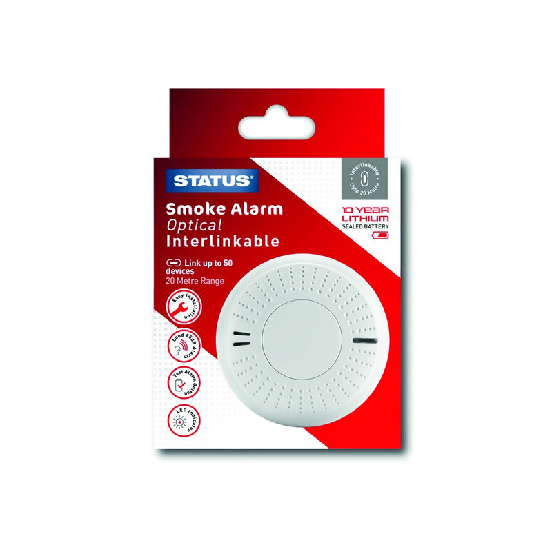 Status Smoke Alarm Interlinkable