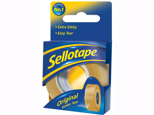 Original Golden Sticky Tape - 1 Roll 18mm x 66m