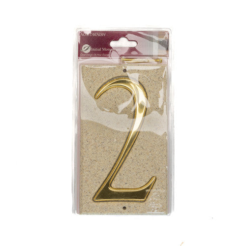 Stone Masonry Effect Numbered Plaque 2