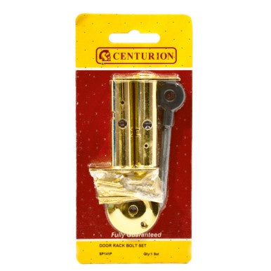Security Rack Bolt Set, Brass, 60mm