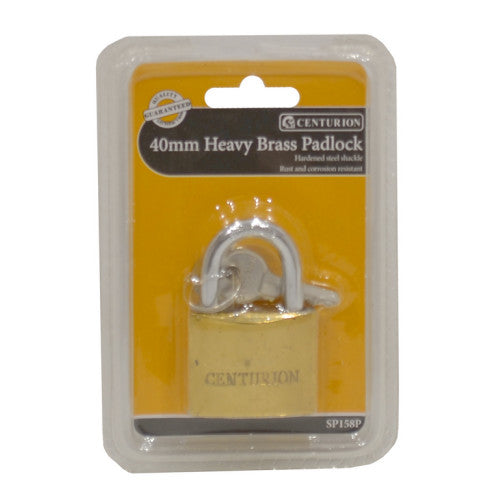 Heavy Duty Brass Padlock, 40mm