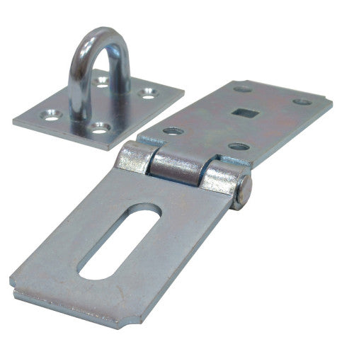 250mm (10") Galv Heavy Safety Hasp & Staple