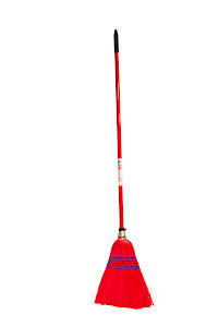 Red Gorilla Deluxe Corn Broom Standard Red
