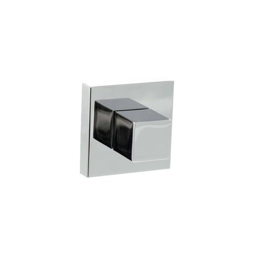 Senza Pari WC Turn and Release on Flush Square Rose (bolt through fixing only) (bolt through fixing only) - Polished Chrome