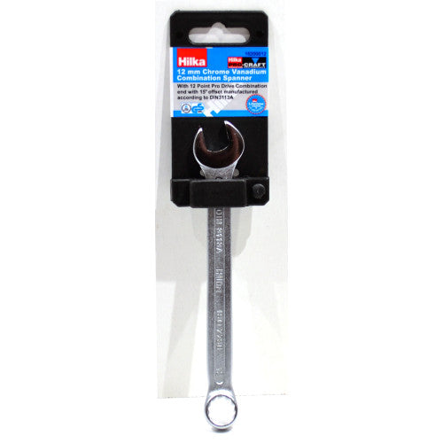 Hilka CV Comb Spanner, 12mm