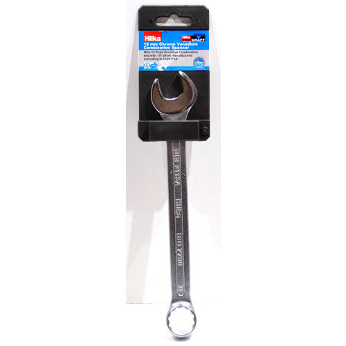 Hilka CV Comb Spanner, 18mm