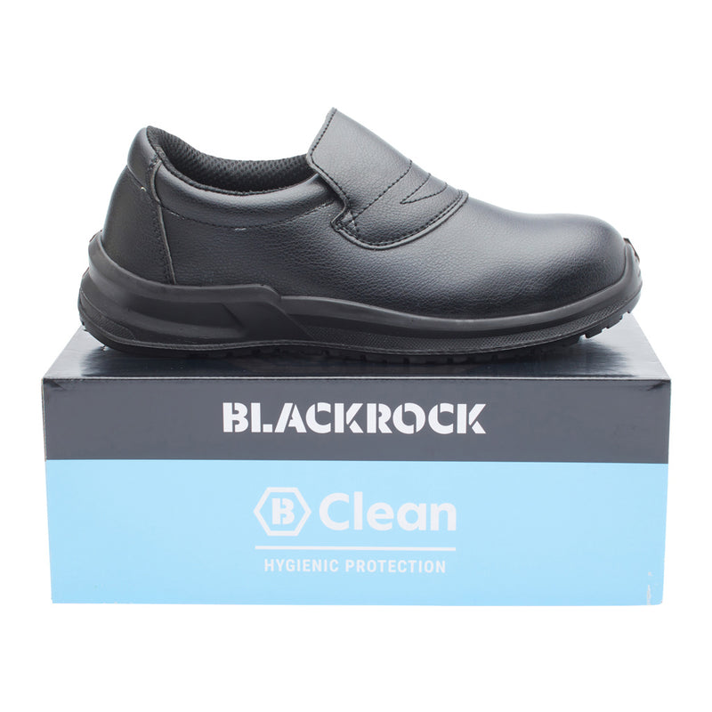 Blackrock Hygiene Slip-On Shoe - Black size 4