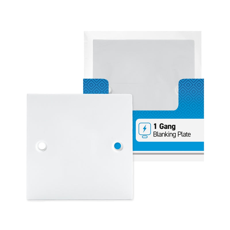 Status 1 Gang Blanking Plate