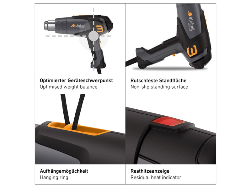 HM 2020 E 3 Stage Heat Gun 2200W 240V