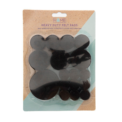 Heavy Duty Felt Pads Assortment - 68 Pack - Min Order 4