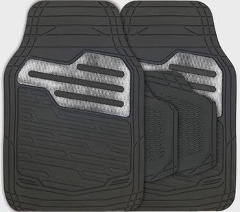 Adonia Car Mat Set Silver