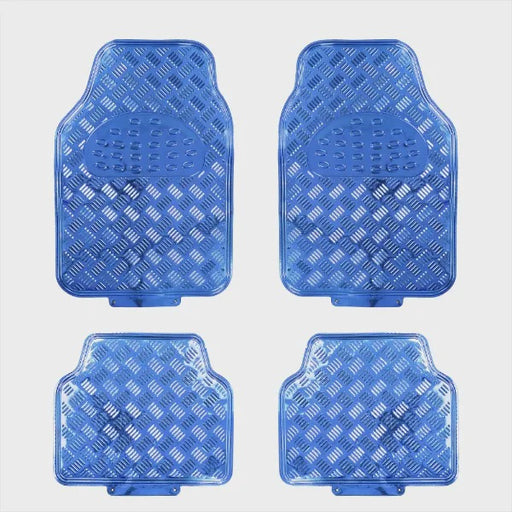 Plate Car Mat Set Blue