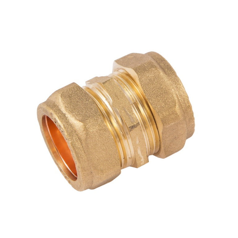 Securplumb Compression Straight Connector 22mm