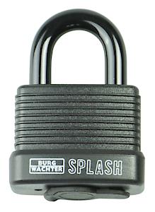 Burg-Wächter Weatherproof Aluminium Padlock Black