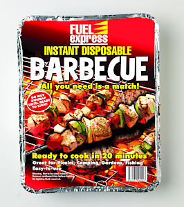 FuelExpress Small Disposable BBQ