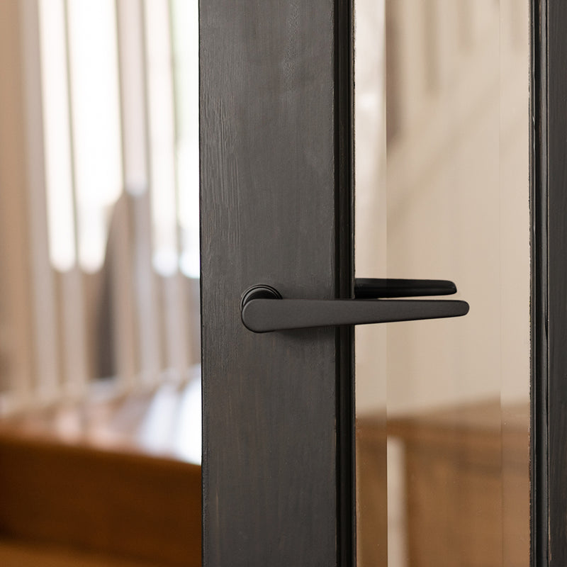 Tupai Rapido 5S Line Torrao Lever Door Handle on Concealed Round Rose - Bright Polished Chrome