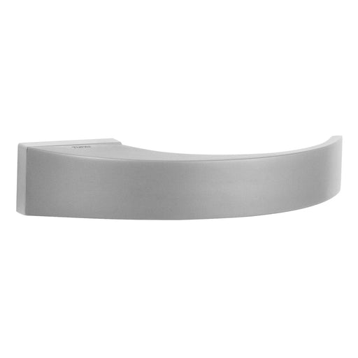 Tupai Rapido RetaLine Sabrosa Lever Door Handle on Long Rose - (Without Decorative Plate) - Satin Chrome