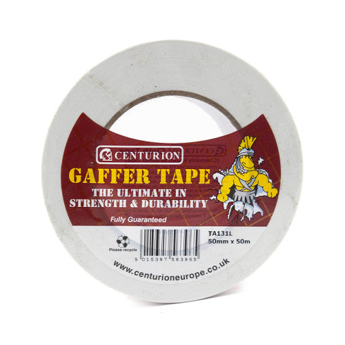 White Gaffer Tape 50mm x 50m Roll