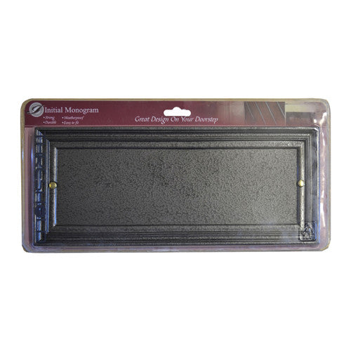 Pewter Effect Long Name Plate