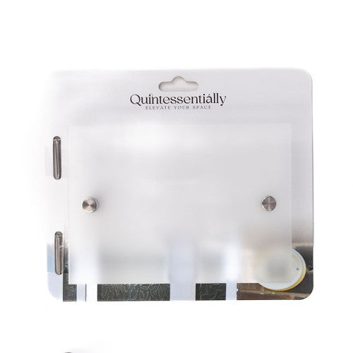 Small Glass Effect Rectangle Plaque