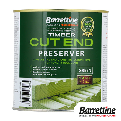 Barrettine Timber Cut End Preserver Green