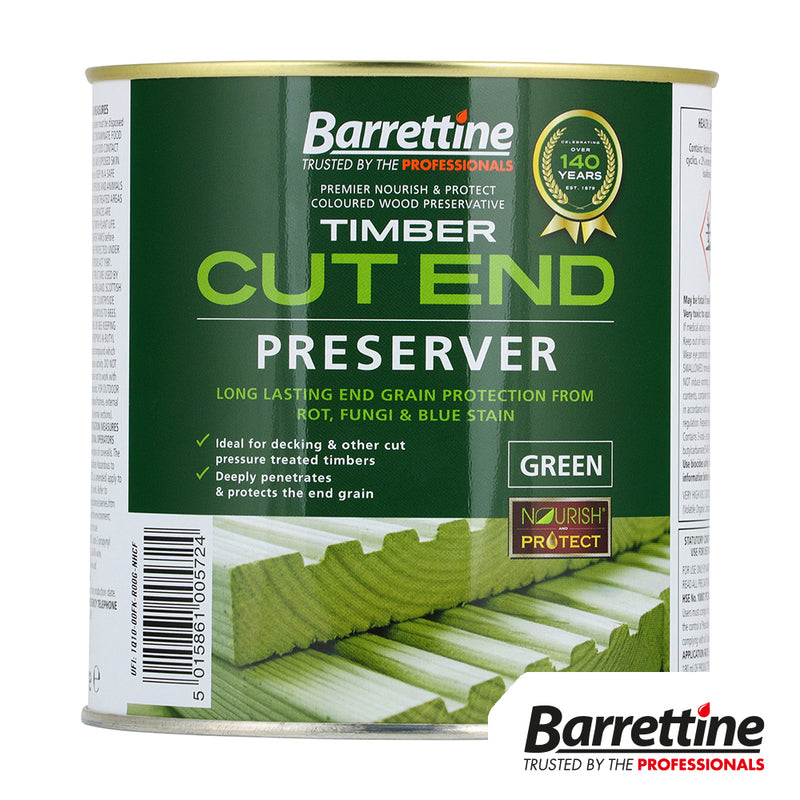 Barrettine Timber Cut End Preserver Green
