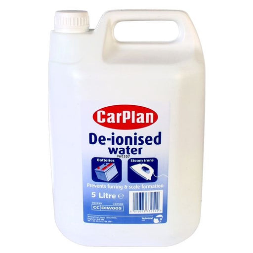 Carplan De-Ionised Water 5L