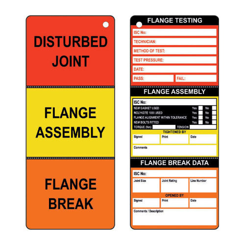 Flange Tag (Pack of 10)