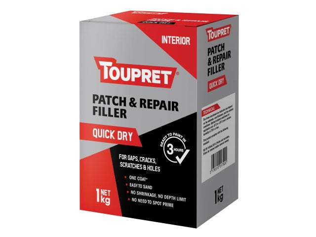 Toupret Patch & Repair Quick Dry 1Kg