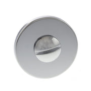 Tupai Rapido 5S Line WC Turn on 5mm Slimline Round Rose (bolt through fixing only) - Bright Polished Chrome
