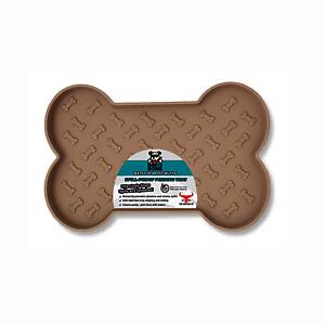 Buffalo Plastic Pet Feeding Mat Taupe Large