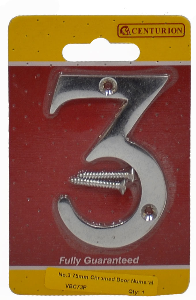 75mm Chromed No 3
