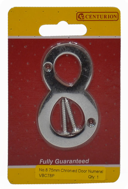75mm Chromed No 8