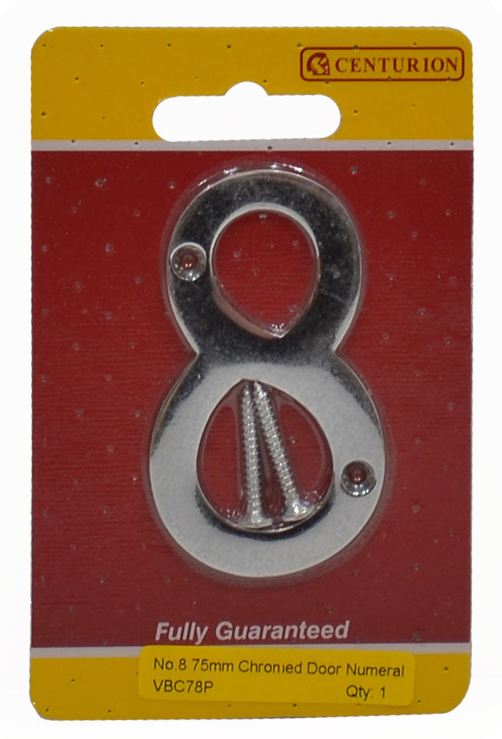 75mm Chromed No 8