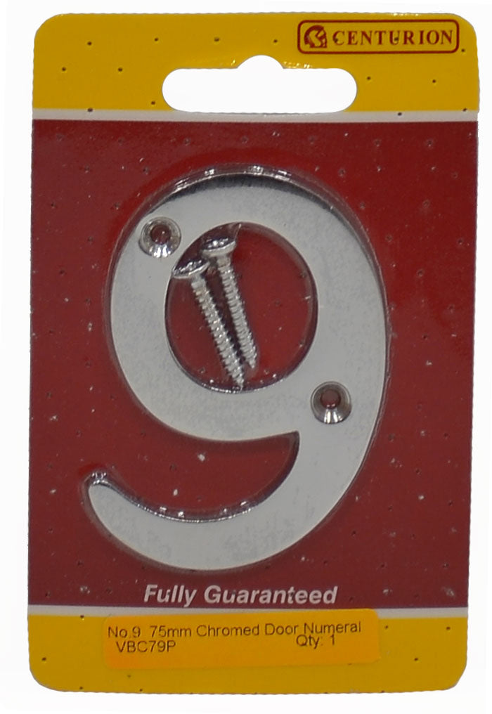 75mm Chromed No 9