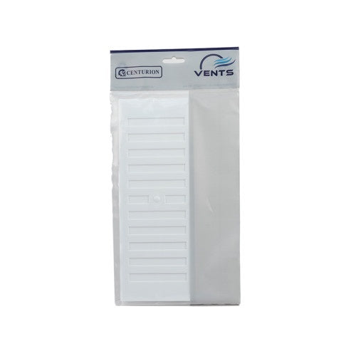 Ps 9X3 White Adjustable Vent W/Flyscreen