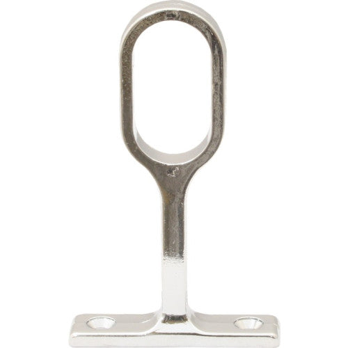 Oval Wardrobe Centre Supports - Chrome Plated - Pack Qty 1