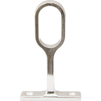 Oval Wardrobe Centre Supports - Chrome Plated - Pack Qty 1