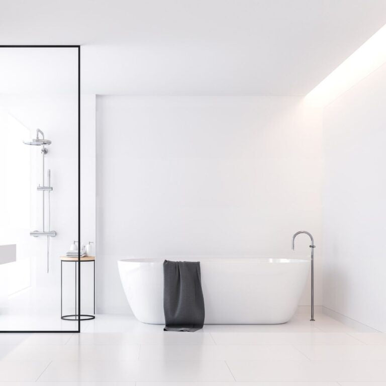 AQUA Panel Decorative Cladding 10mm Gloss White