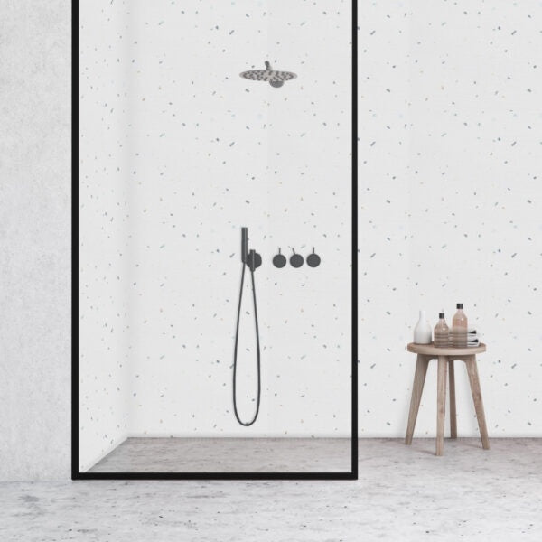 AQUA Panel Decorative Cladding 10mm White Sparkle