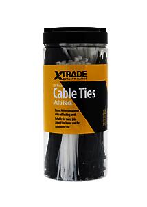 XTrade Cable Ties Assorted 500 Pack