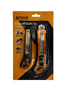 XTrade Snap-Off Knife Set 9mm & 18mm