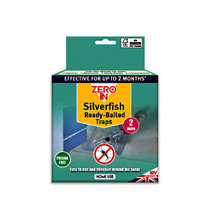 STV Silverfish & Crawling Insect Traps Twin Pack