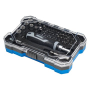 Draper Soft Grip Ratchet Screwdriver and Bit Set (55 Piece) Draper - Town Tools