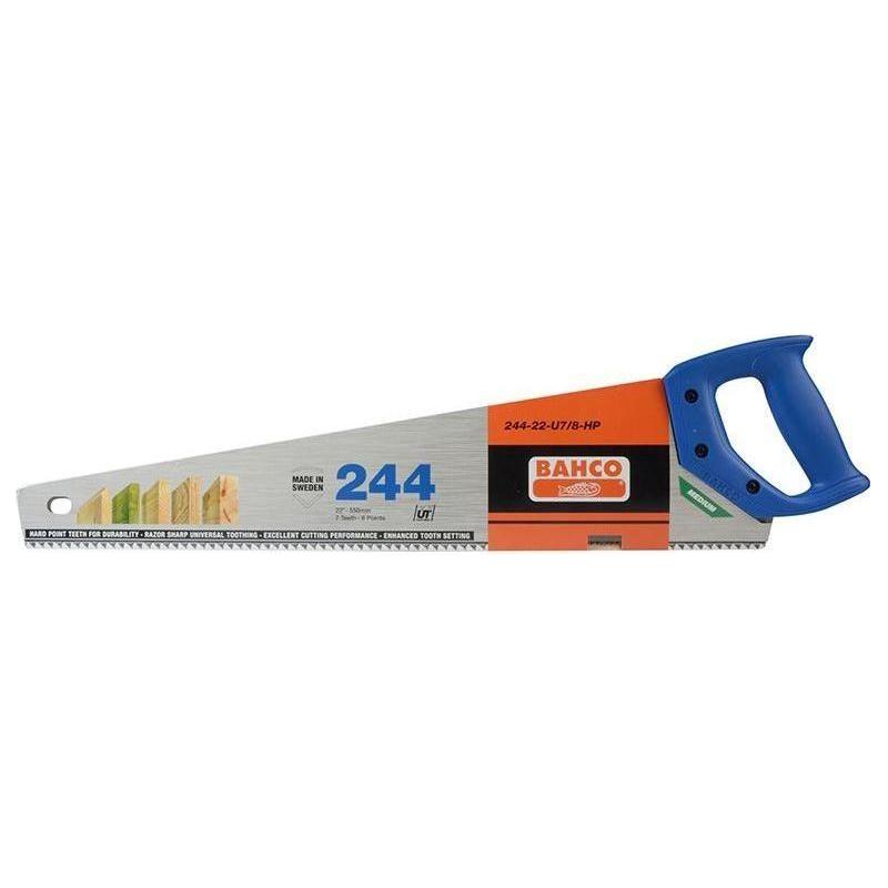 Bahco 244-22-U7/8-HP Hardpoint Handsaw 550mm (22in) 7 TPI Bahco - RockBottom Northampton