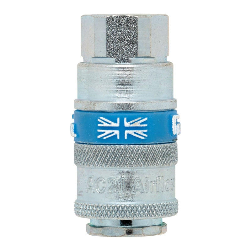 Draper 3/8" Female Thread PCL Parallel Airflow Coupling (Sold Loose) Draper - Town Tools