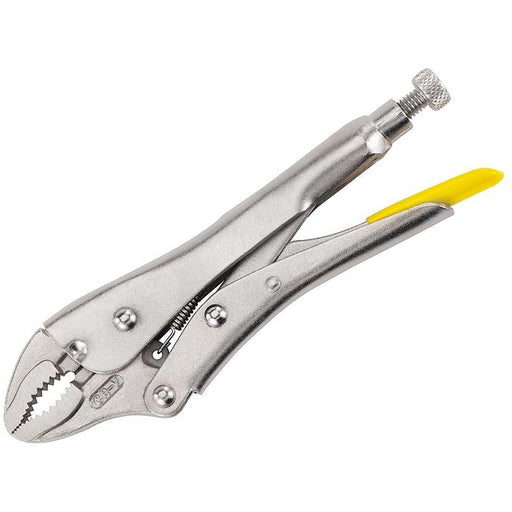 Stanley® Hand Tools Curved Jaw Locking Pliers 225mm (9in) STANLEY® Hand Tools - RockBottom Nothampton