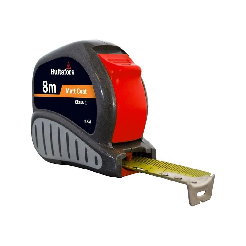 Hultafors TL8ME Tri-Lok Pocket Tape 8m (Width 25mm) (Metric only) Hultafors - RockBottom Northampton