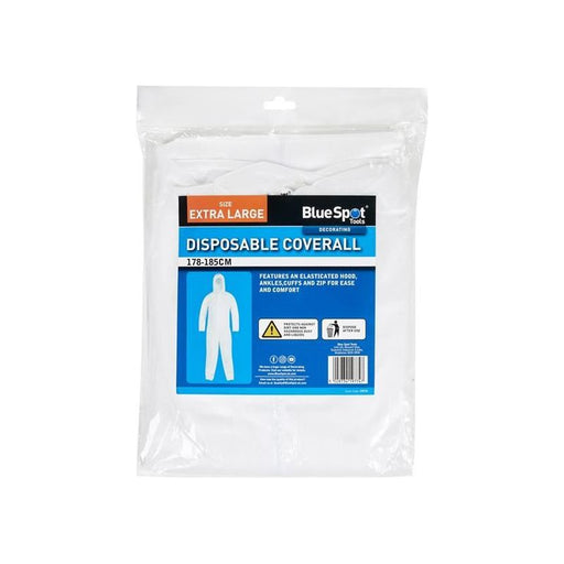 Bluespot Tools Disposable Coverall - XL (178-185cm) BlueSpot Tools - RockBottom Northampton